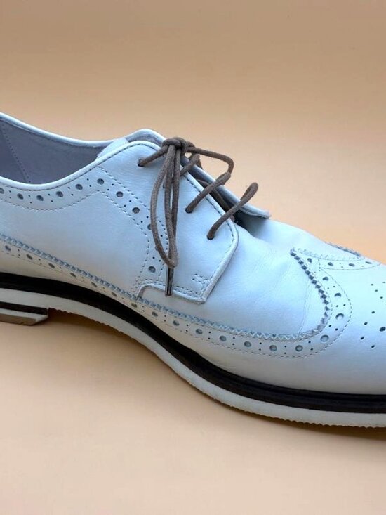 *HAND MADE* Giovanni Marquez by Valuni Italian Leather Oxford Shoes Sz 44/10.5 main image 4